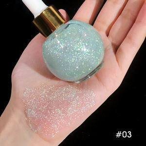 プライベートブランド シャイニーローズ ボディシマーオイル リキッドハイライター ブロンズミネラル プレスド成分 ブロンザー ハイライター - Product Image 3