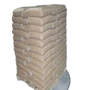 Pellets de bois de pin ENplus A1 bon marché 6-8mm, briquettes de sciure de bois premium 600-800kg/m³ de densité, 8% d'humidité pour l'exportation - Product Image 1