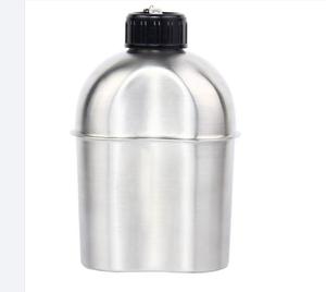 Botella de Agua de Acero Inoxidable de 1L/1.2L, Cantimplora para Camping, Ligera, Resistente a Caídas, para Uso en Exteriores - Product Image 1