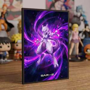 <span class=keywords><strong>Carte</strong></span> da Collezione Pokémon Formato A6, <span class=keywords><strong>Carte</strong></span> da Gioco con Personaggi Anime Rari, Giocattoli in Carta Colorata per Bambini - Product Image 2