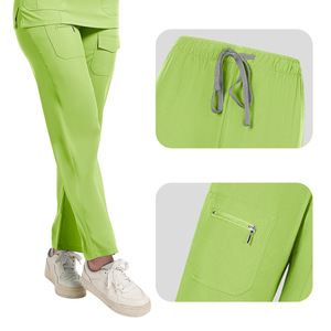 Hospital Scrub Uniform Split Set Unisex Moisture Wicking All Sizes Available - Product Image 3