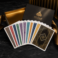 Boîte Cadeau Rigide Haut de Gamme Personnalisable Multicolore Écologique et Durable pour 52 Cartes d'Affirmation de Luxe en Papier Mat