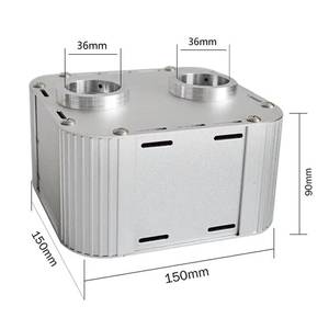 32W RGB Twinkle <b>Light</b> Engine Kit with 2 Ports & 900pcs Fiber Optic Strands for Starry Sky Ceiling - Product Image 2