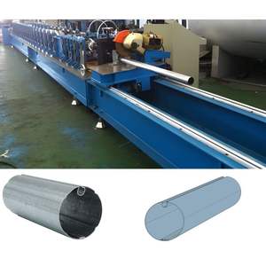 Acciaio zincato di dimensioni Multiple 60mm 65mm 70mm 78mm diametro tenda rullo macchina per formatura - Product Image 4