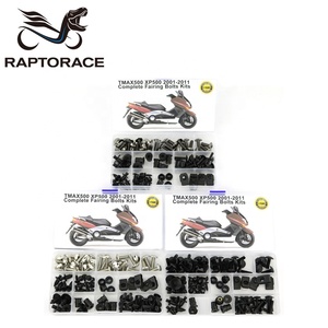 Waximoto Fit para Yamaha t-<span class=keywords><strong>max</strong></span> 500 XP500 Aftermarket 10,9 Kit de pernos de carenado de acero Sujetador de montaje Tornillo de carrocería Clip Arandela Tuerca - Product Image 1