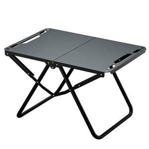 <span class=keywords><strong>Table</strong></span> de camping pliante tactique d'extérieur en acier au carbone, légère, portable, pour pique-nique, cuisine en plein air, mobilier d'extérieur - Product Image 1