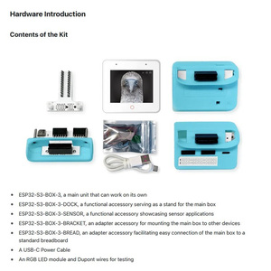Kit de développement AIoT ESP32-S3-BOX-3 original et neuf, un ensemble complet d'ensembles et de modules électroniques - Product Image 4