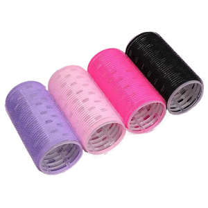 50x105mm dalam stok rol rambut aluminium rol merah muda hitam ungu untuk pengeriting rambut pita gulung kait - Product Image 1