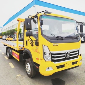 Camion de dépannage à plateau plat léger 4x2 Euro 6 (Chine VI) avec plaque bleue, camion de récupération à double <span class=keywords><strong>remorquage</strong></span> de 10 tonnes pour le <span class=keywords><strong>remorquage</strong></span> sur <span class=keywords><strong>autoroute</strong></span> - Product Image 5