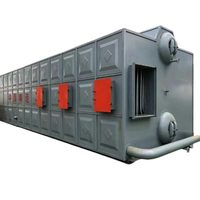 Chaudière à vapeur à biomasse à double tambour personnalisable série SZL 1-20t/h pour usage industriel, chauffage automatique (charbon, granulés de bois)