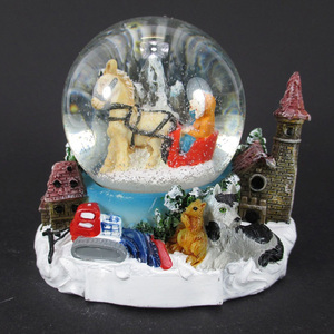 Boule à neige personnalisée en résine Château de <span class=keywords><strong>Neuschwanstein</strong></span> Cadeau souvenir Allemagne paysage 45 65mm Luebeck chiemsee Hambourg Boule à neige - Product Image 6