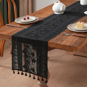 Nórdico Navidad Beige rojo mantel <span class=keywords><strong>de</strong></span> gran tamaño ganchillo borla encaje boda camino <span class=keywords><strong>de</strong></span> <span class=keywords><strong>mesa</strong></span> para <span class=keywords><strong>mesa</strong></span> <span class=keywords><strong>de</strong></span> comedor - Product Image 6