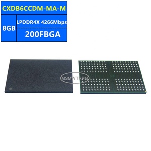 ชิปหน่วยความจำ CXDB6CCDM-MA-<span class=keywords><strong>M</strong></span> LPDDR4X 8GB 4266Mbps 200FBGA DDR SDRAM วงจรรวม IC ชิ้นส่วนอิเล็กทรอนิกส์ ของใหม่ - Product Image 1