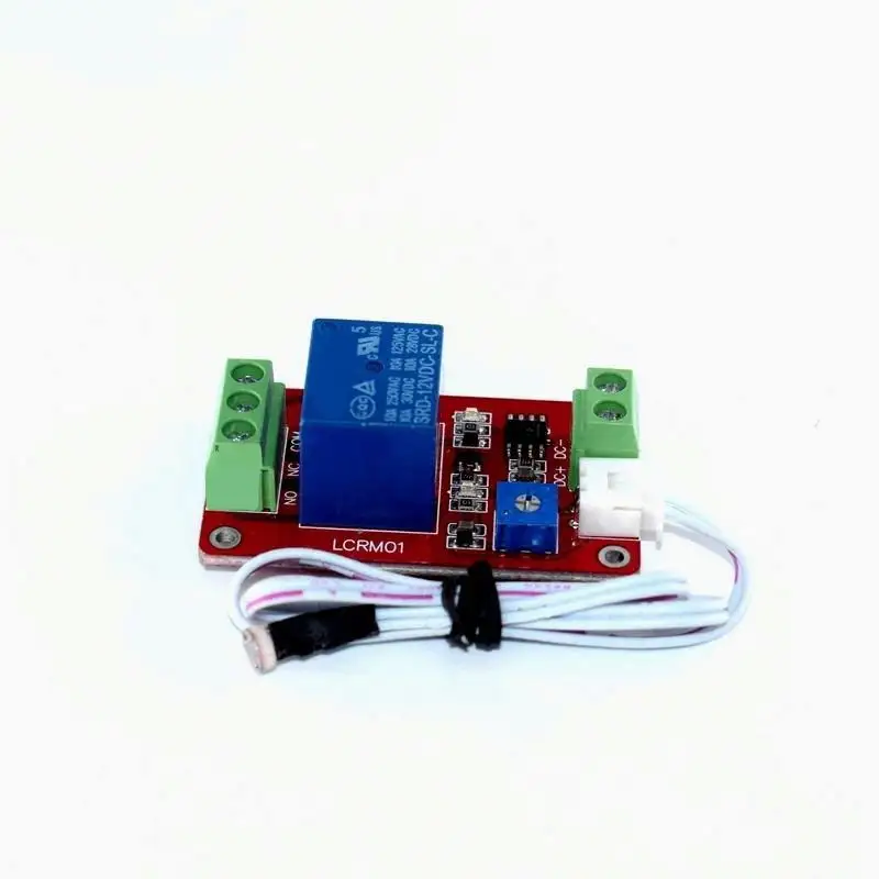 LCRM01 светочувствительный датчик 12 В световой переключатель фоторезистор релейный модуль