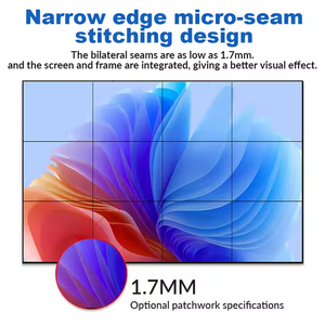 Nieuwste Ontwerp Op Maat Gemaakt Lcd Splicing Scherm 43 Inch Indoor Reclame Machine <span class=keywords><strong>Video</strong></span> Wandpaneel Display Voor Winkel - Product Image 5