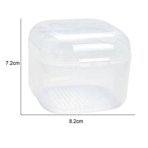 Nail Drill Bits Cleaning <b>Box</b> Disinfection Container Manicure Sterilization Trays Salon Supplies Sterilizer Cup With Drain Basket - Product Image 4