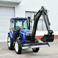 Gebrauchter Massey Ferguson Style 4x4 Frontlader Landwirtschaftlicher Traktor mit Weichai Dieselmotor und Getriebe