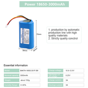 Consumentenelektronica Gebruik 18650 3S 10.8V 3000Mah Oplaadbare Lithium-Ionbatterij Voor Elektrische Scooter - Product Image 2