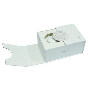 Custom logo printing magnetic rigid paper caviar packaging gift box with insert