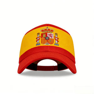 Gorra de Béisbol Personalizada para Fanáticos del Fútbol <span class=keywords><strong>Español</strong></span> con Bordado e Impresión de Logotipo, 100% Algodón, Unisex, para Partidos de Fútbol - Product Image 2