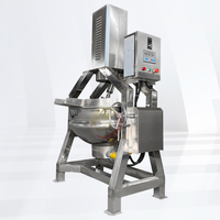 Bouilloire chemisée de chauffage électrique industriel faisant cuire la machine de pot de mélangeur