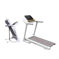 Caminadora Plegable Elegante para el Hogar, Motor Silencioso, Pantalla Digital, Equipo de Fitness para Interiores