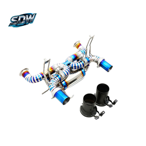 Sistema de Escape Catback de Titanio Inspirado en las Pistas, Sonido Agresivo de Carreras para <span class=keywords><strong>Lamborghini</strong></span> Huracán STO <span class=keywords><strong>Aventador</strong></span> <span class=keywords><strong>SVJ</strong></span> Supercar - Product Image 3