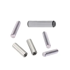 Wholesale Hot Sale 5mm,6mm 8mm 10mm 12mm Stainless Steel Gb120 Smooth Internal Thread Cylindrical Parallel Dowel Pins/