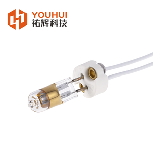 Bombilla halógena de filamento de tungsteno de yodo G5.3 dos pines pie pequeño 46V150W bombillas colgantes de cristal - Product Image 2