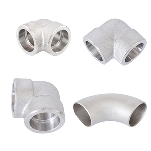 Gomito a 90 Gradi LR in Acciaio Inox 316L Lucidato a Specchio, Senza Saldatura, Standard 3A DIN 11850 per Industria Alimentare, Bevande e Farmaceutica - Product Image 1