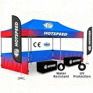 Prix d'usine, gazebo portable en aluminium 3x3m avec logo personnalisé pour les événements - Product Image 2