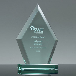 Premi in Cristallo di Giada Smussato per Presidenti delle Scuole Superiori - Product Image 1