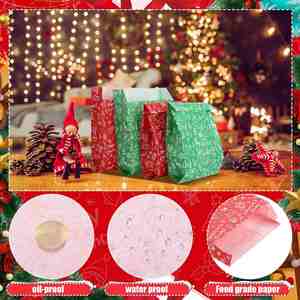 Bolsa Plana de Papel Kraft Marrón para Empacar Sándwiches, Bolsa de Papel Encerado para Sándwiches, Bocadillos, Galletas, Palomitas de Maíz, Fiestas - Product Image 3