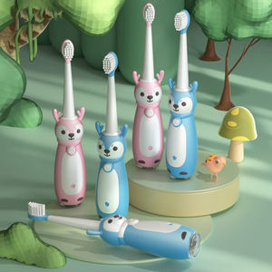 Temporizador y tecnología sónica <span class=keywords><strong>Cepillo</strong></span> de dientes eléctrico recargable para niños con cabezales de <span class=keywords><strong>cepillo</strong></span> reemplazables - Product Image 3