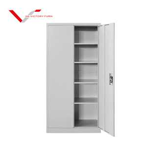 ตู้เก็บเอกสารสำนักงานขายส่ง ตู้เหล็ก 2 บานเปิด พร้อมชั้นวาง 4 ชั้น - Product Image 1
