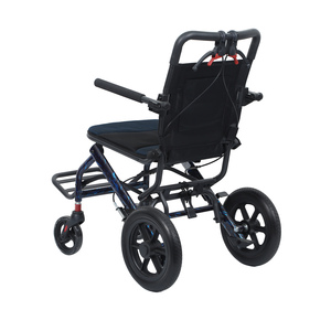 Sleek and Strong: The Modern <b>Traveler</b> Aluminum lightweight manual <b>Wheelchair</b> - Product Image 5