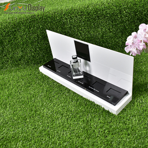 Bán buôn Chất lượng cao Cửa hàng bán lẻ <span class=keywords><strong>Acrylic</strong></span> chai nước hoa hiển thị đứng nước hoa mỹ phẩm Rack hiển thị - Product Image 4