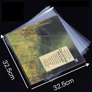 Pochettes pour disques vinyles en vinyle épais transparent de 12 pouces avec logo personnalisé - Product Image 1