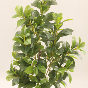 Tree-95cm de gardénia artificiel réaliste de 37.4 ''arbuste de beauté au toucher réel pour une utilisation en intérieur - Product Image 2