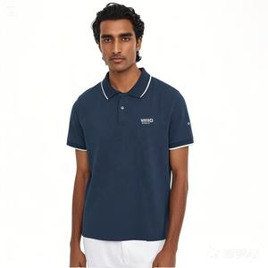 Chemises polo pour hommes en coton et fibre de <span class=keywords><strong>bambou</strong></span> respirantes et absorbant l'humidité, design imprimé, fabrication directe, personnalisables - Product Image 6