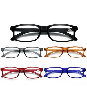 2023 optik ucuz klasik moda okuma gözlüğü siyah renk çerçeve tarzı Lens malzemesi kaynağı yer modeli