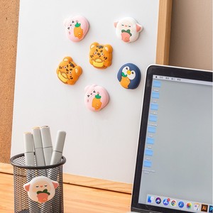 Mengmeng Forest Series 1PC nouveau 3D épaissi PVC matériel réfrigérateur aimants carré mémo tableau plante Style autocollants magnétiques - Product Image 1