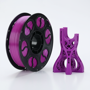 Filamento de Impresión 3D Premium de un Solo Color PLA Silk, Filamento para Impresora 3D de 1.75mm, Alto Brillo Personalizado, Envío Rápido para una Impresión Suave - Product Image 1