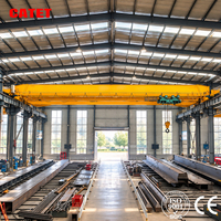 Atelier de production A4 10 tonnes structure durable coffre-fort IP54 crochet levage simple poutre pont roulant