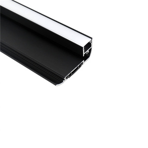 Profil d'escalier led 65*28MM avec <span class=keywords><strong>canal</strong></span> en aluminium antidérapant pour décorations de cinéma et d'hôtel - Product Image 3