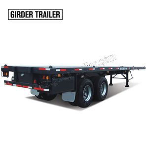 Baby stroller — double essieu pour camions, suspension pneumatique, petit conteneur plat, semi-plat, 20 pieds, remorque à suspension pneumatique - Product Image 2