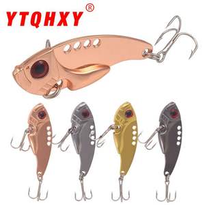 เหยื่อตกปลาโลหะแบบจมน้ำ รุ่น Long Tall VIB 11 กรัม 5.5 ซม. สำหรับตกปลาในน้ำจืด เหยื่อปลอมแข็ง - Product Image 4