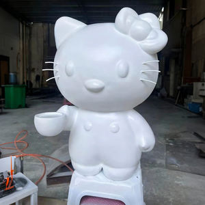 Statua Personalizzata in Resina <span class=keywords><strong>di</strong></span> Fibra <span class=keywords><strong>di</strong></span> Vetro <span class=keywords><strong>di</strong></span> Grandi Dimensioni, Decorazione per Esterni, Scultura in FRP <span class=keywords><strong>di</strong></span> Hello Kitty, Topolino, <span class=keywords><strong>Paperino</strong></span> - Product Image 4
