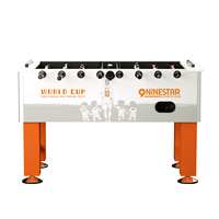 Table de baby-foot professionnelle standard pour tournois, en MDF, avec tiges en acier creuses, 55 pouces (5 pieds)