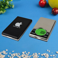 Balance de poche numérique mini pour bijoux, précision 0,01g, électronique, acier inoxydable, batterie, écran LCD rétroéclairé vert, 1 an OEM ODM